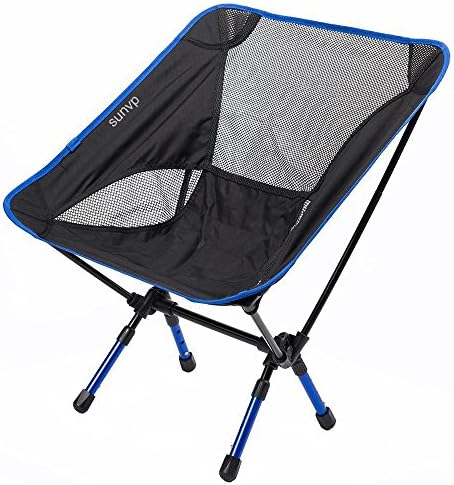 Huntvp Portable Ultralight Folding Chair for Picnic Fishing Camping Hiking BBQ Traveling Sports Chairs Ground Chair Reclining Camp Chair