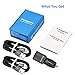 Meagoes Fast Car Charger, Compatible Samsung Galaxy S7 Edge / S7 / S6 Edge / S6 / S5 / S4, Note 5/4, Quick Charge 2.0 & 2.4A Smart Charging Ports Car Adapter, with 2-Pack Rapid Micro USB Charge Cords