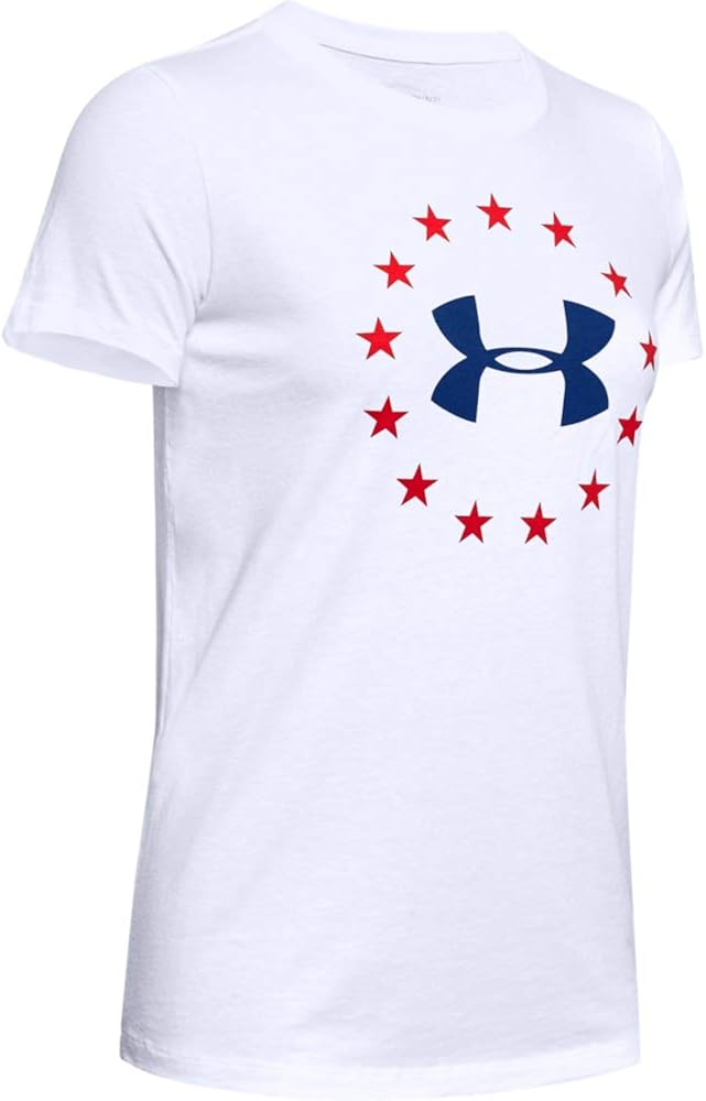 Under Armour Women's Freedom Logo T-Shirt: Clothing