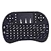 HDE Wireless Backlit Multimedia Keyboard Touchpad Mouse 2.4GHz Remote for Kodi, Raspberry Pi, PC, TV Boxes (Black)