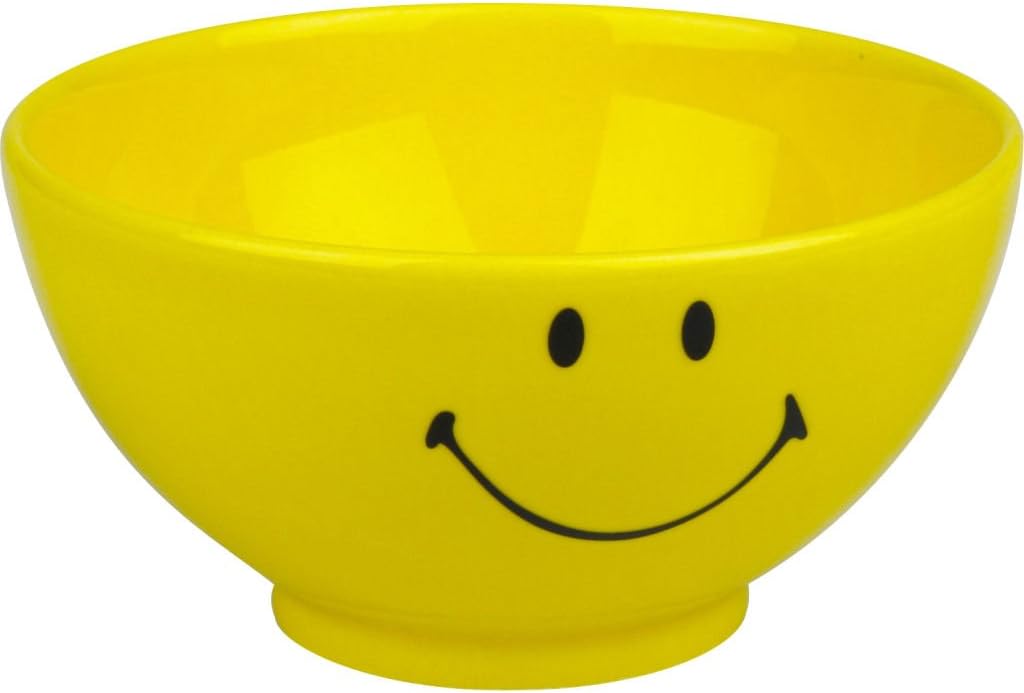 Smiley Face Soup / Cereal Bowl [Set of 4] Kitchen & Dining