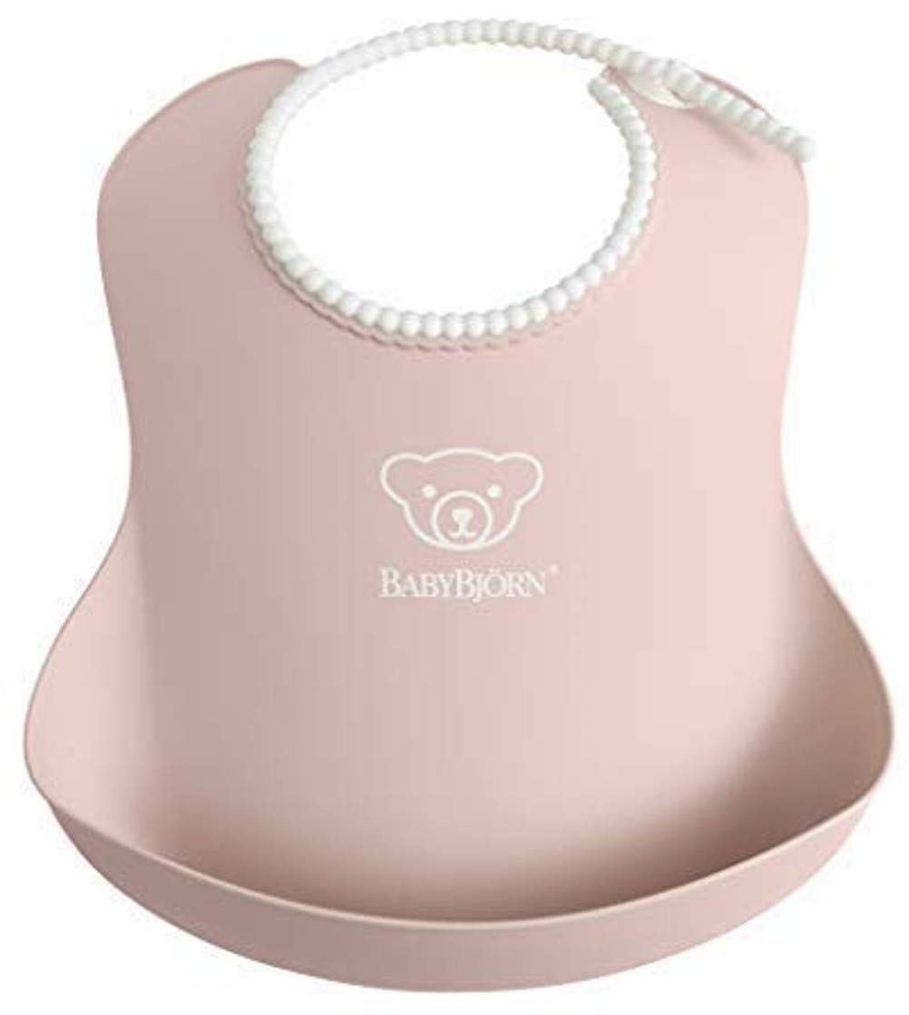 BabyBjörn Baby Bib, 1-pack, Powder pink