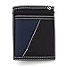 Boy Canvas Sport Wallet, OURBAG Men Casual Trifold Short Wallets Fashion Purse with Chain Black
