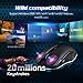 ANEWISH RGB Wired Gaming Mouse, 6 Programmable Buttons, 4800 DPI, 12 Level Adjustable, Ergonomic USB Computer Mice, Optical Gaming Mouse with Fire Button for Windows,32bit iOSthumb 4