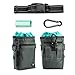 Dog Treat Pouch with Waste Bags Dispenser, TaoTronics Dog Training Pouch with Waist Belt or Over the Shoulder Strap, Carries Treats, Toys, Keys etc. (2 x Carabiner Clips, 1 Roll of Dog Poop Bags)