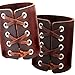 FootMatters Leather Boot & Shoe Laces - 36 Inch - Dark Brown - 4 to 5 Eyelets