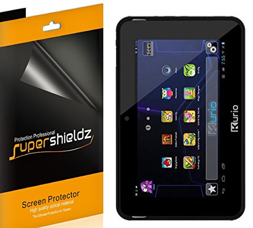 [3-Pack] Supershieldz High Definition Clear Screen Protector for Kurio 7S Tablet + Lifetime Replacement