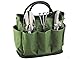 Gardening Tote Bag Garden Tool Bag Garden Tote Home Organizer Gardening Tool Kit Holder Oxford Bag Gardening Tools Organizer Tote Lawn Yard Bag with 8 Pockets