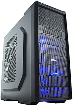 Nox Coolbay SX - NXCBAYSX - Caja PC, ATX, USB 3.0, Color Negro: Nox: Amazon.es: Informática