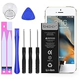 ICHECKEY iPhone 5s/5c 1560mAh Spare Battery with Complete Repair Tools Kit and Instructions Replacement External Li-Ion battery pack [365 Days Warranty]