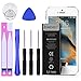 ICHECKEY iPhone 5s/5c 1560mAh Spare Battery with Complete Repair Tools Kit and Instructions Replacement External Li-Ion battery pack [365 Days Warranty]