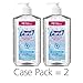 PURELL Advanced Hand Sanitizer, Refreshing Gel, 20 fl oz Hand Sanitizer Table Top Pump Bottles (Pack of 2) - 3023-12-EC