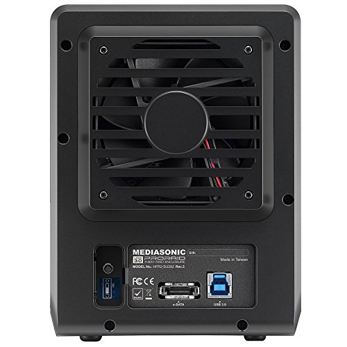 Mediasonic ProRaid HFR2SU3S2 4 Bay 3.5” SATA Hard Drive Enclosure