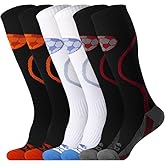 Dreamfox 3 Pack Kids Soccer Socks Soft Breathable Knee High Socks for Youth Kids Athletic Socks with Cushion