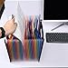 Marcoon Expanding File Folder/24 Pockets A4 Accordion File Organizer/Multicolor Portable Expanding Wallets/Large Capacity Plastic Stand Bag with Colored Tab for Business/Office/Study