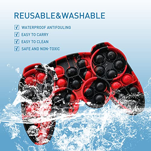 Joepard Push Pop Video Game Controller Pop Fidget Toy, Stress Relief