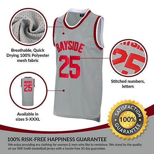 AFLGO Zack Morris 25 Bayside Tigers Jersey (Grey, XXL) - Thumbnail 2