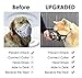 Mayerzon Dog Muzzle, Basket Breathable Silicone Dog Muzzle for Anti-Barking and Anti-Chewing