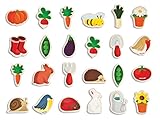 Janod Set of 24 Garden Magnets