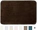 STAINMASTER TruSoft Luxurious Bath Rug, 21-By-36 Inch Coffee Bean