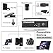 HD LCD Wireless Smart Home Projector with WiFi Bluetooth 5000 Lumen High Brightness 2019 New Digital Zoom Android Video Projector for Gaming TV Movies, HDMI USB VGA AV Aux Audio for Outdoor/Indoorthumb 3