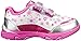 Disney Frozen Elsa and Anna Light-Up Sneaker, White/Pink, 11 M US Little Kid