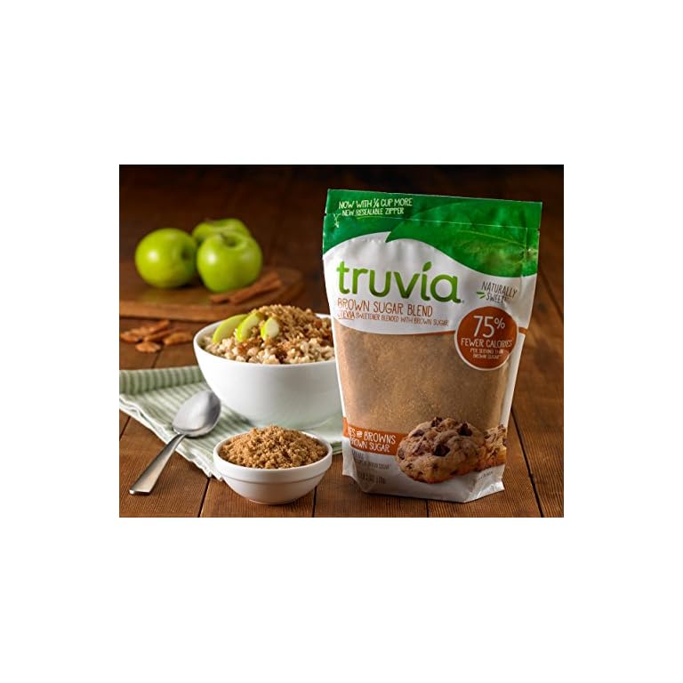Truvia Brown Sugar Blend, Mix of Natural Stevia Sweetener and Brown
