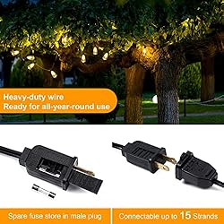 Outdoor String Lights 80ft ST38 Outdoor Lights with