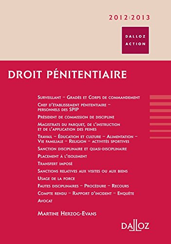 Droit pénitentiaire
