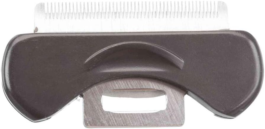 TRIXIE Carding curry comb for detangling & thinning short hair and coarse hair, replaceable curry comb head - Image 3