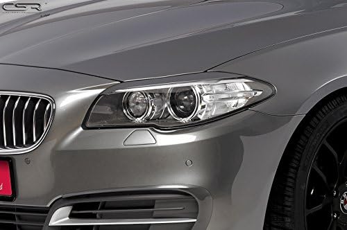 CSR Germany Headlight Lids Trim Eyebrows For BMW 5 Series F10 F11 2013-2017 SB244