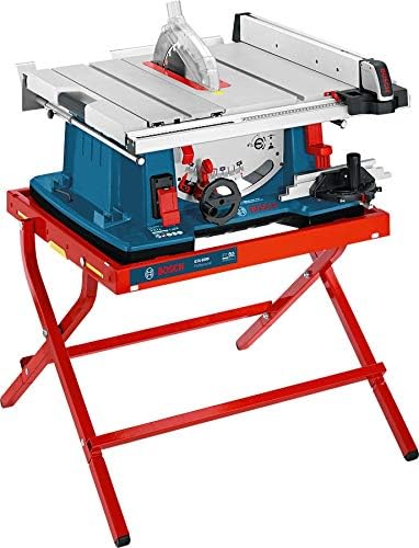 Bosch Professional GTA 6000 Gravity-Rise Saw Stand (750 mm, Length Suitable for GTS 10 XC), Blue - Image 5