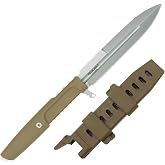 Extrema Ratio Requiem (H.C.S) Fixed Blade Knife, 4mm Bohler N690 Steel, 58 HRC, Tactical &amp; Outdoor Utility, Made in Italy