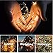 Battery Operated String Lights 200 LED Fairy String Lights Twinkle Lights Battery Operated String Lights with Remote Control Timer 8 Modes 60ft Silver Plated Copper Wedding Party