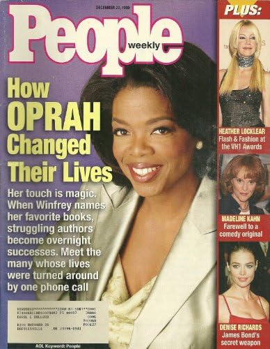 Oprah Winfrey, Denise Richards, Madeline Kahn, Heather Locklear - December 20, 1999 People Weekly Magazine