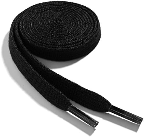 OrthoStep Narrow Flat Athletic Shoelaces - High Durability 2 Pair Pack