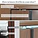 Mebbay Over The Door Hook, Metal Door Hanger, Over The Door Organizer Rack, 7 Metal Hooks for Hanging Clothes, Towels, Black, Pack of 2