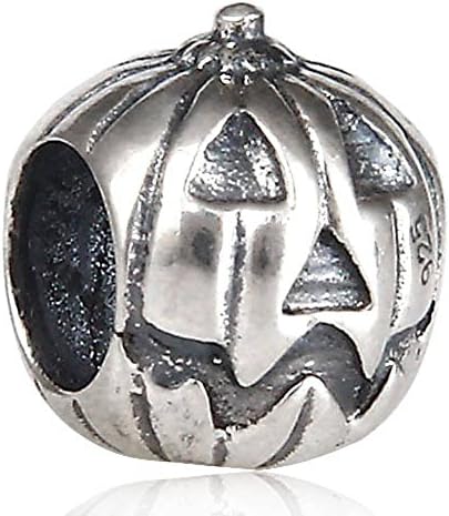 Choruslove Halloween Pumpkin CharmBead for European Bracelet