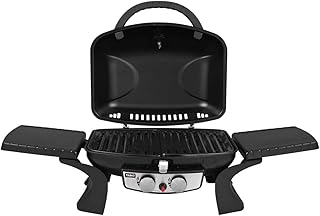TAINO Tischgrill Kompakt-Grill Gasgrill Gas Tisch Edelstahl-Brenner BBQ Camping (COMPACT 2.0)