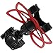 Bike Mount, GreatShield Clip-Grip [Upgrade Version - Elastic Secure Strap] Handlebar Bike Mount Holder for iPhones, Samsung Galaxy, LG, BlackBerry, HTC Smartphones, GPS Devices and More