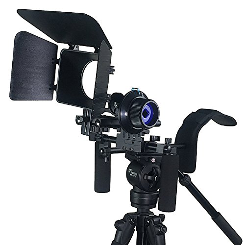 Fancierstudio FL02M DSLR Rig With Follow Focus Matte Box