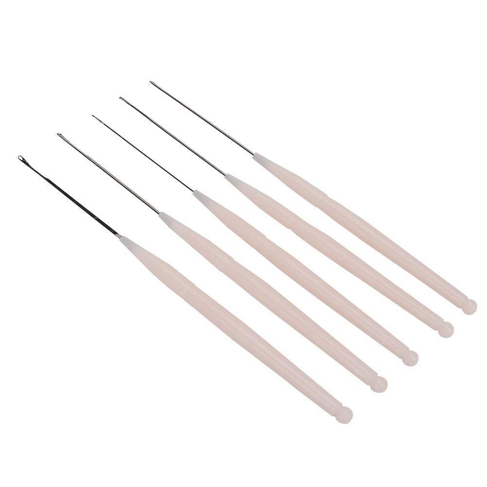 Beads Needles, Bead Crochet Hook 5Pcs Beading Crochet Hook , for