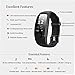 Fitness Tracker with Heart Rate Monitor - ETCBUYS H7-HR Activity Tracker Wireless Bluetooth Smart Wristband Bracelet for Men and Women, Fitness Watch with Extra Band for Android & IOS