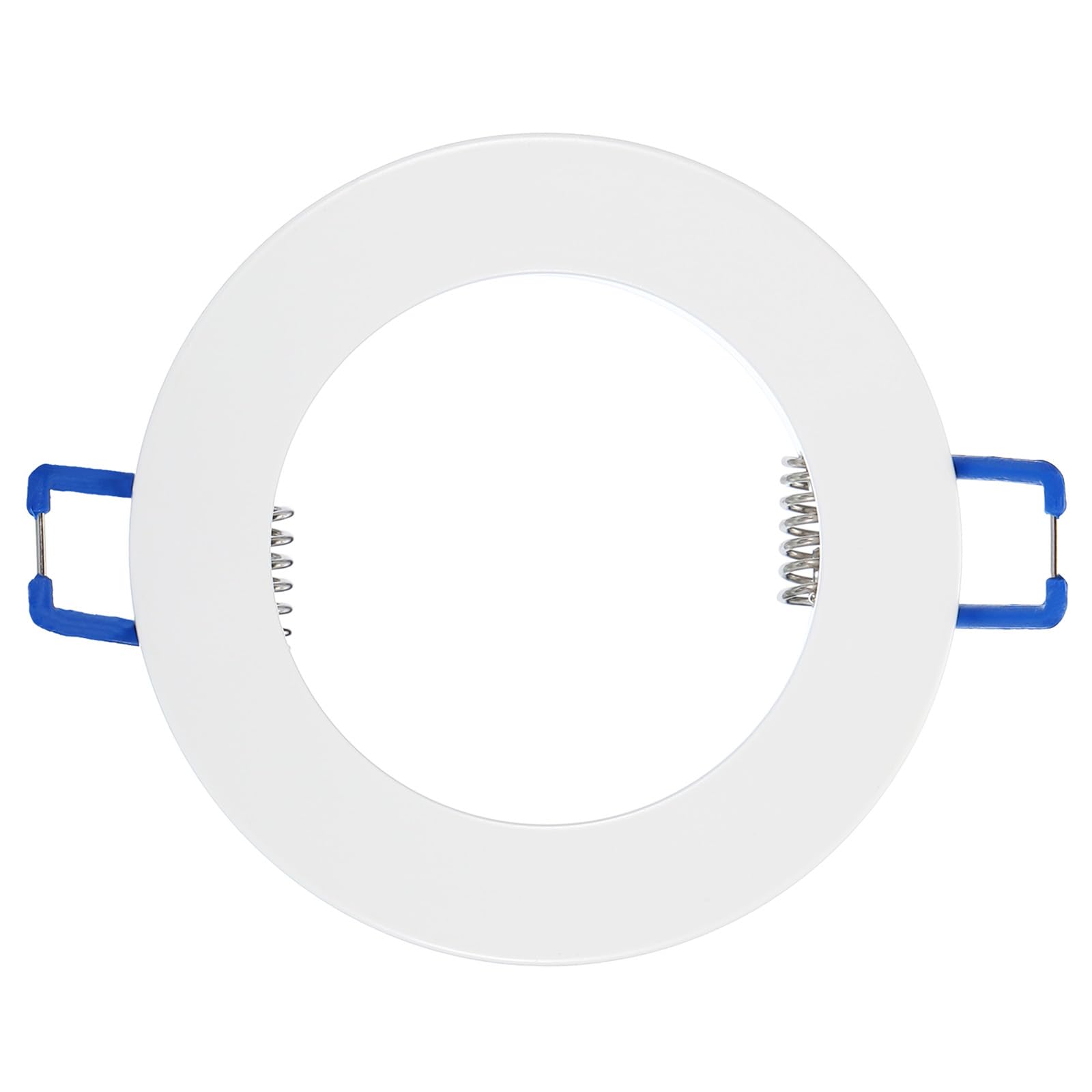 PATIKIL 2.2" Inner Dia. Light Trim Ring, Aluminum Alloy Circular Light Cover Lighting Fixture for Ceiling Wall Recessed Can Downlight, White