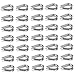 HoLeis 40 PCS M5 304 Stainless Steel Thimble for 5/32