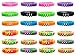 Party Favor Bracelets for Kids Teen Girls Women - 24 Pieces Silicone Chain Bracelets Set - Party Supplies -Great Gifts for Girls - Fashion Jewelry Accessories (24 pcs - Silicone Chain Bracelets ½