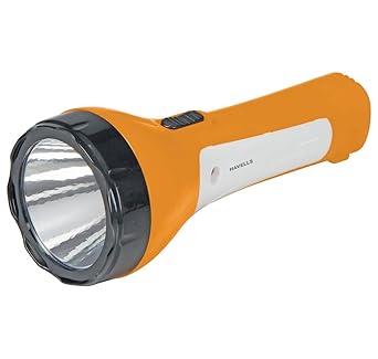 Havells Pathfinder 30 3-Watt Rechargeable LED Torch (Orange)