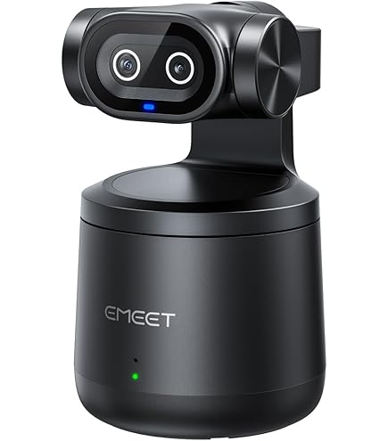 EMEET PIXY Dual-Camera AI-Powered PTZ Camera 4K, AI Tracking