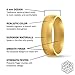 SafeRingz Silicone Wedding Ring, 6mm, Made in The USA, Men or Women, Size 4-13