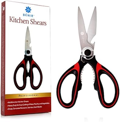 Mightysharp 1 Best Kitchen Scissors Rust Resistant Knife Sharp Heavy Duty Utility Shears Amazon Sg Home